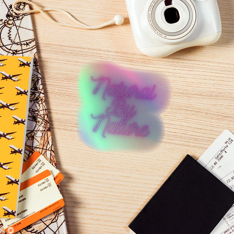 NBN Kiss-Cut Holographic Stickers