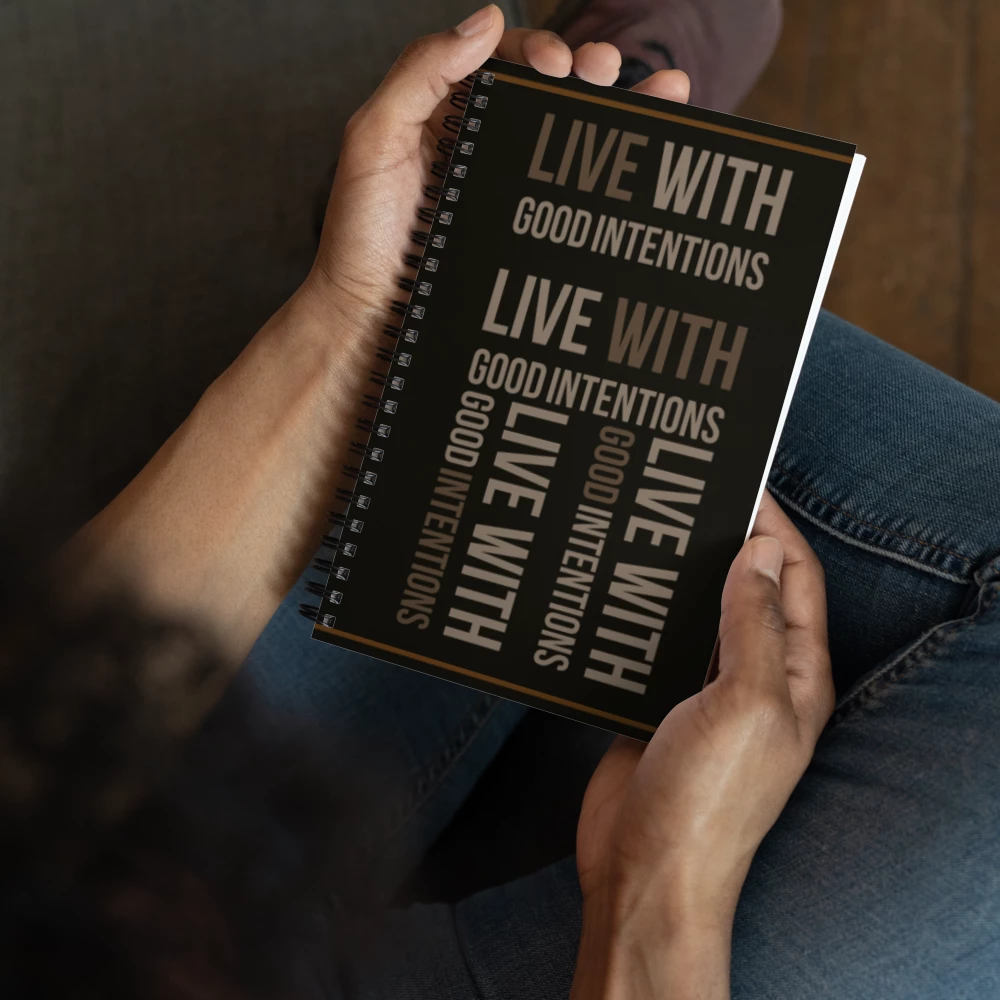 NBN Good intentions Spiral Notebook