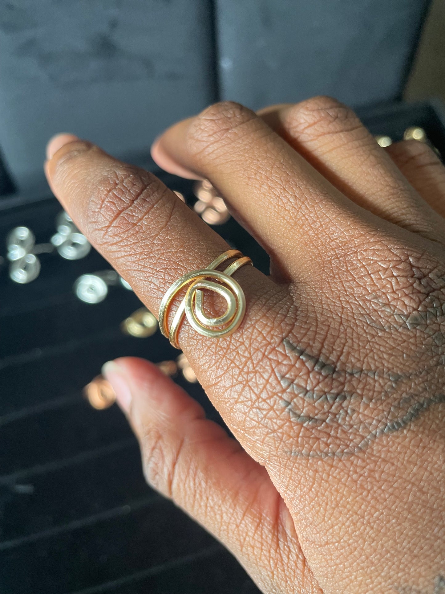CUSTOM Copper Wire Rings