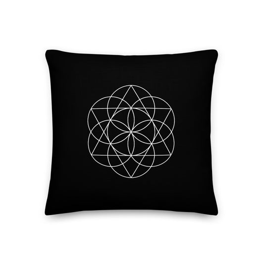 NBN Sacred geometry All-Over Print Premium Pillow